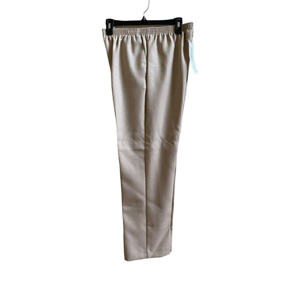 Alfred Dunner Classics Pants Textured Nantucket - Picture 2 of 4